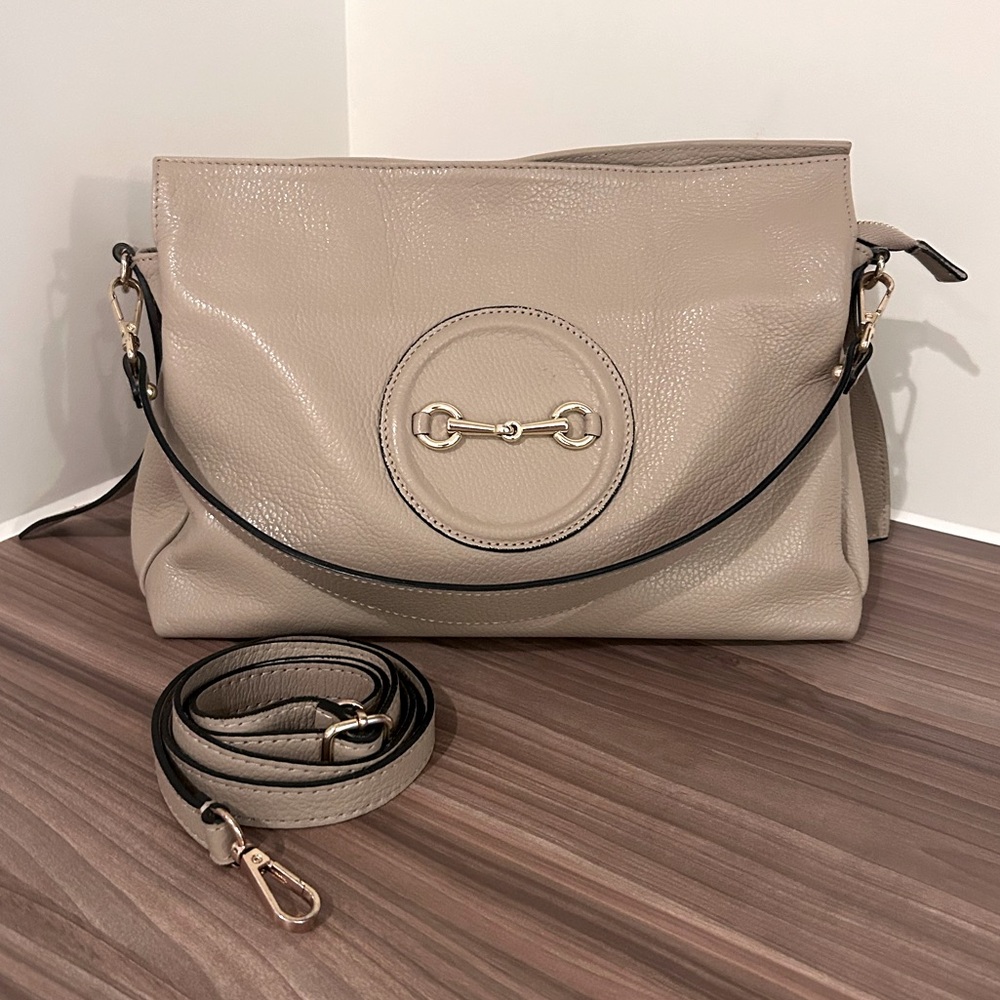 Italian Leather Shoulder Bag - Picture 4 of 16